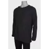 Men's gray longsleeve with tag
