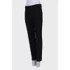 Classic trousers with decorative pockets
