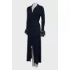 Bodycon dress with slits