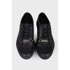 Calfskin Miro Soft sneakers with tag