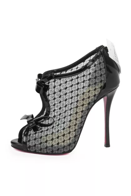 Summer lace ankle boots
