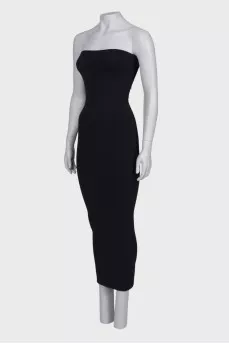 Black sheath dress
