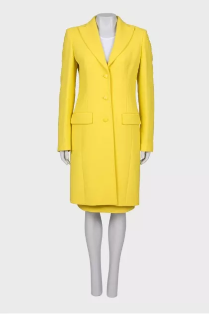 Coat and skirt set