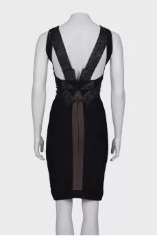 Bandage dress with sequins