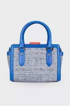 Tassel tweed bag