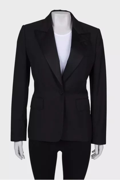 Black wool jacket