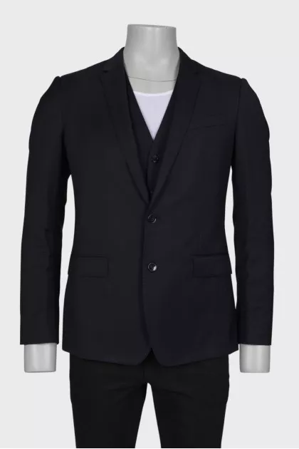 Men's jacket and vest set