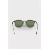 Sunglasses with woven temples