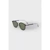 Sunglasses with woven temples