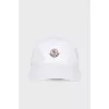 White cap with brand logo