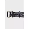 Wide perforated belt