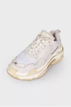 Triple S sneakers in white