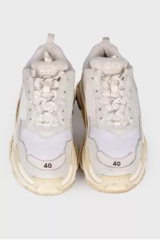 Triple S sneakers in white