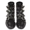 Boots with golden spikes