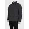 Men's double-breasted coat