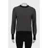 Black and white jumper