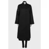 Black shift coat