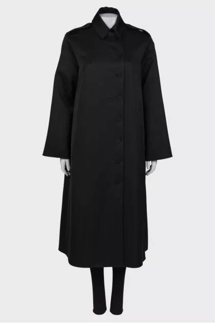Black shift coat