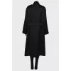 Black shift coat