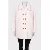 Crepe De Chine Coat with tag