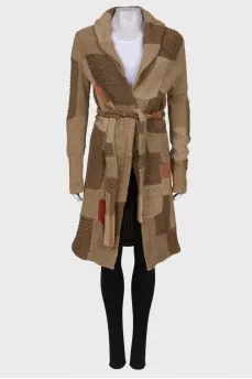 Hand-knitted cardigan