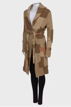 Hand-knitted cardigan