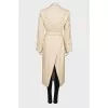 Straw weave coat
