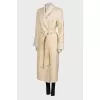 Straw weave coat