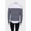 Blue striped long sleeve