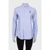 Shirt with embroidery on the chest