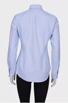 Shirt with embroidery on the chest