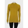 Long sleeve open back