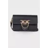 Black mini shoulder bag