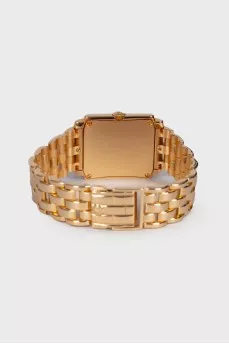 Вінтажний годинник White 18K Yellow Gold Diamond Gondolo Women's Wristwatch