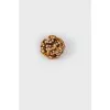 Silver and textile ring
