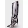 Silver Alex boots