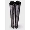 Silver Alex boots