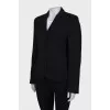 Wool black jacket