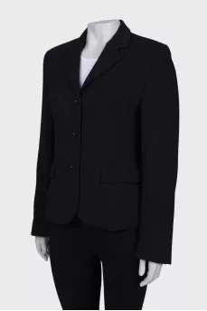 Wool black jacket