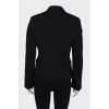 Wool black jacket