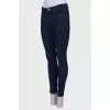 Blue skinny jeans