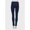 Blue skinny jeans