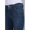 Light blue distressed jeans