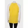 Two tone long sleeve with zip