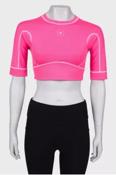 Sports top with tag