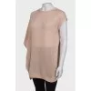 Long sweater with sequins