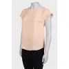 Orange Т-shirt blouse