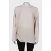 Side draped tunic