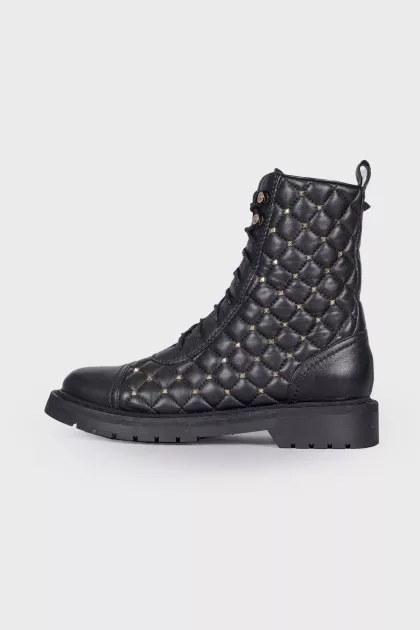 Кожаные ботинки Rockstud Spike