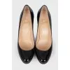 Patent leather shoes
